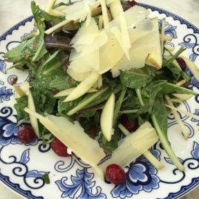 Gluten-free salad with parmesan from Ivory on Sunset